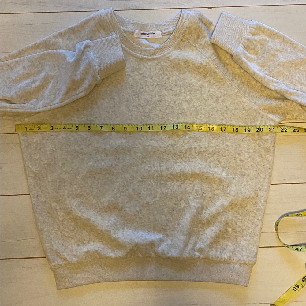 perfectwhitetee Cream Sweatshirt - Picture 9 of 14